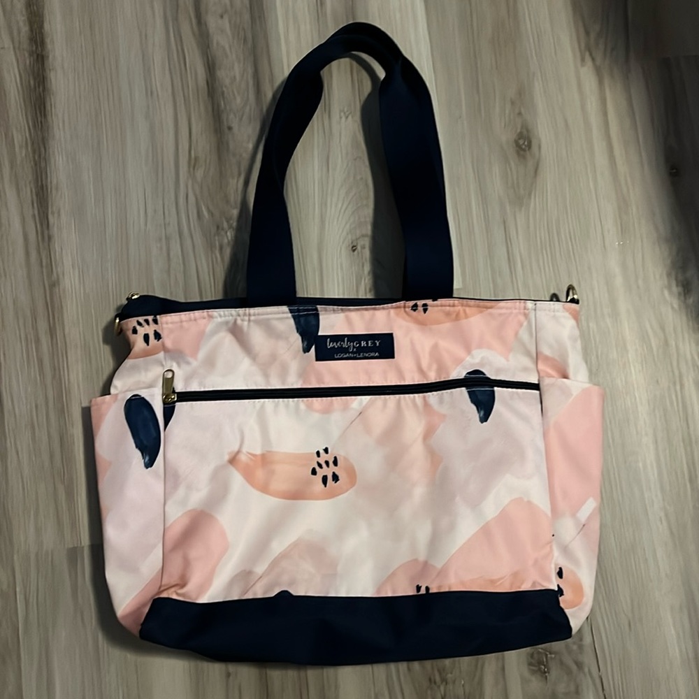 Logan and Lenora x lovely grey now Canvelle tote